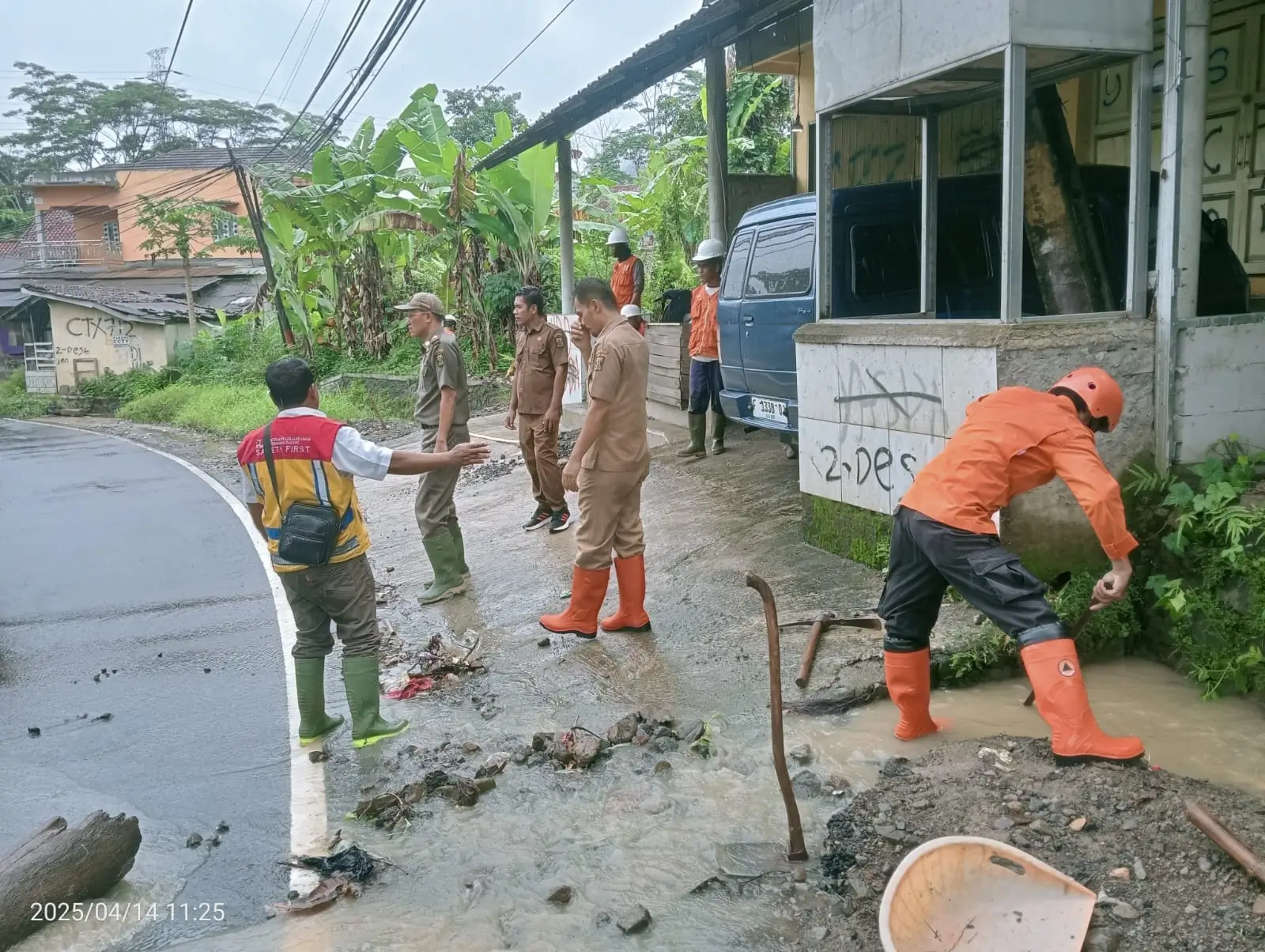 Perkembangan Situasi dan Penanganan Bencana Tanggal 15 April 2025